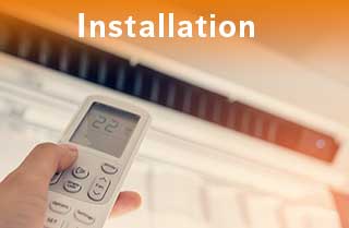 Installing a new heating or cooling system